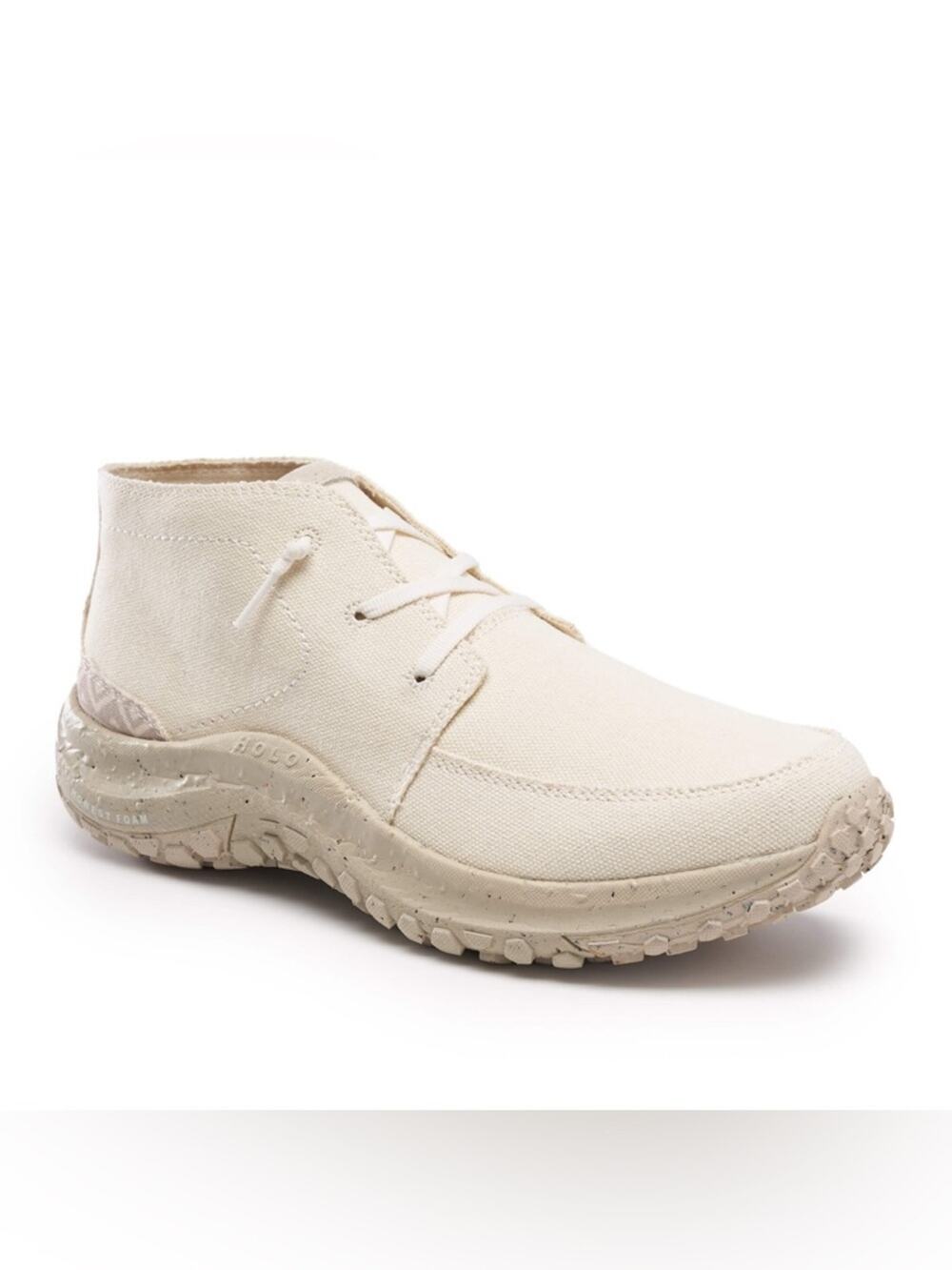 Holo Women's Athena Chukka Canvas Slip On boots vanilla ice NWOB - 9
